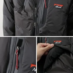 NANGA Down Wear^/ Aurora Light Down Stand Collar Down Jacket Mikami