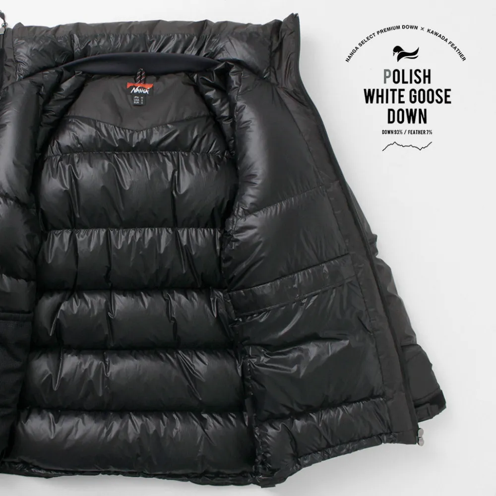 NANGA Down Wear^/ Aurora Light Down Stand Collar Down Jacket Mikami
