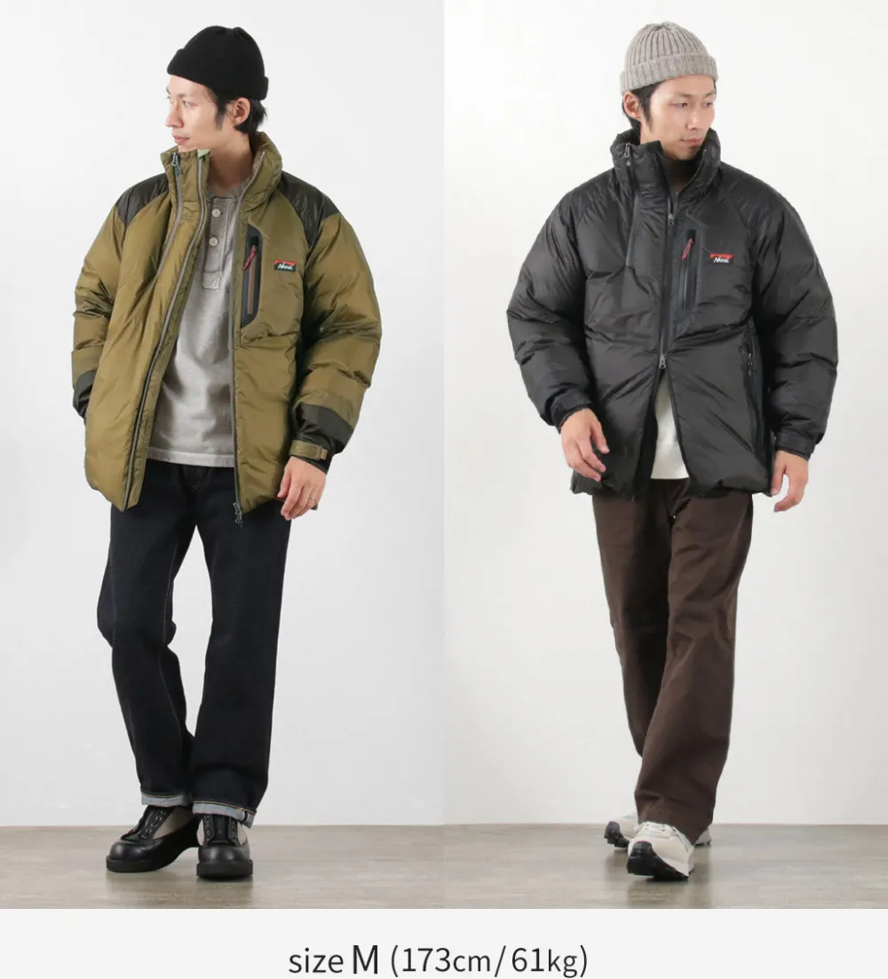 NANGA Down Wear^/ Aurora Light Down Stand Collar Down Jacket Mikami