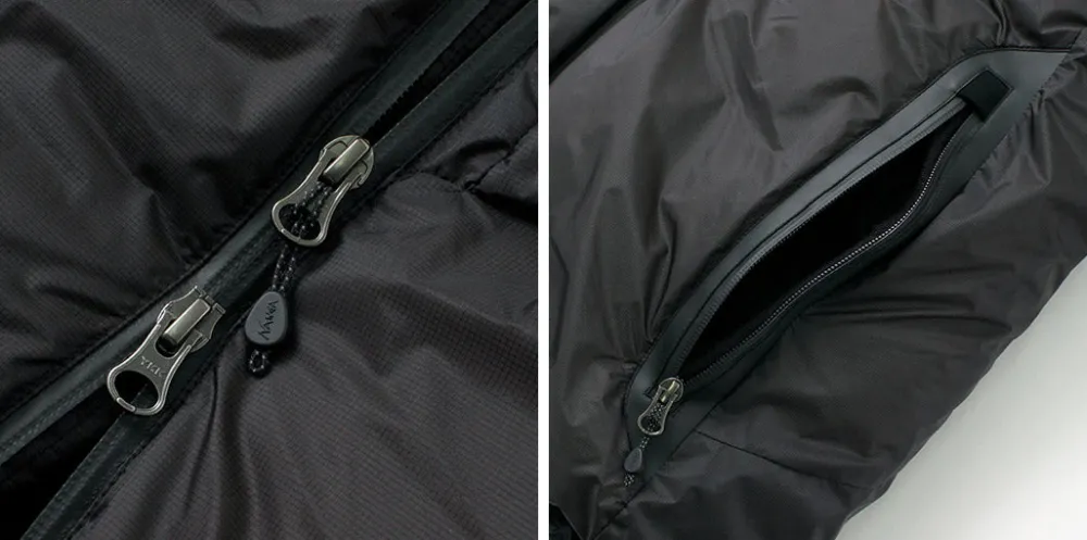NANGA Down Wear^/ Aurora Light Down Stand Collar Down Jacket Mikami