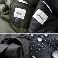 NANGA Down Wear^/ Aurora Light Stand Collar Down Jacket