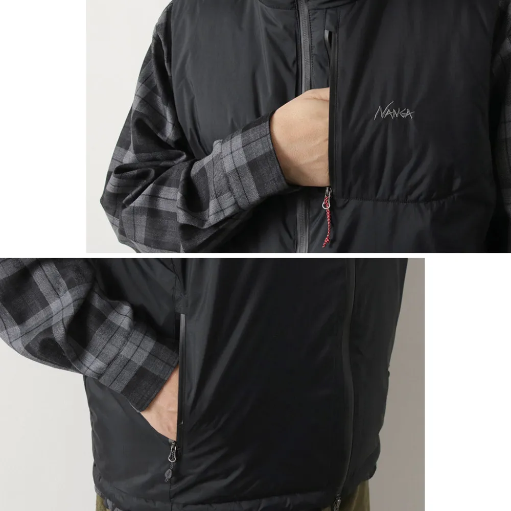 NANGA Down Wear^/ Aurora Tex Stand Collar Down Vest