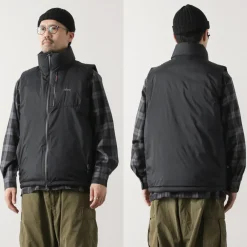 NANGA Down Wear^/ Aurora Tex Stand Collar Down Vest