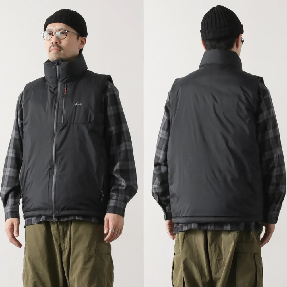 NANGA Down Wear^/ Aurora Tex Stand Collar Down Vest