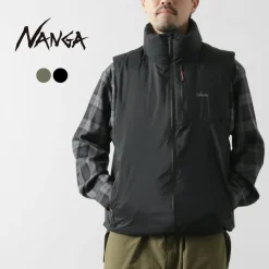NANGA Down Wear^/ Aurora Tex Stand Collar Down Vest