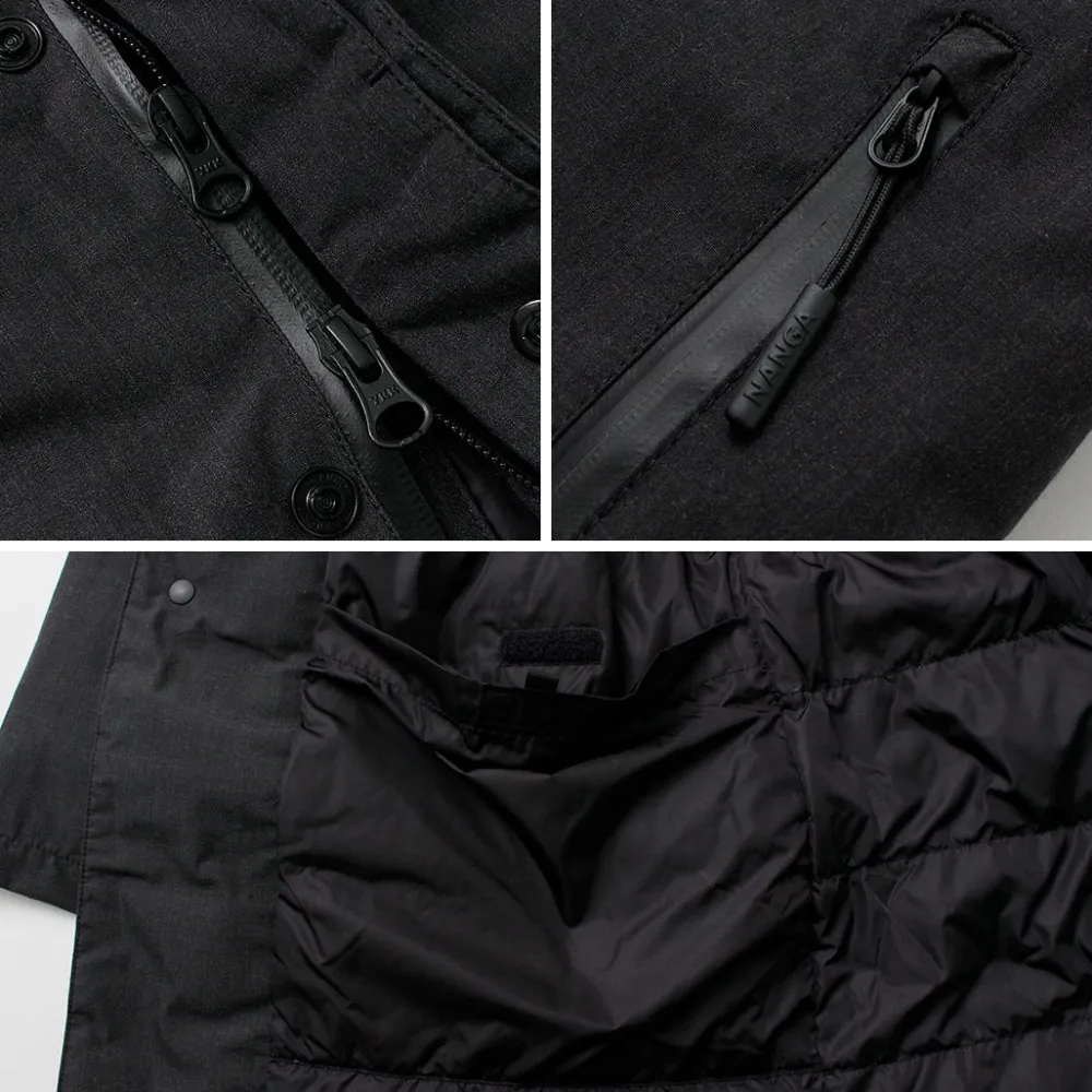 NANGA Coats^/ Down Soutien Collar Coat Fire-resistant