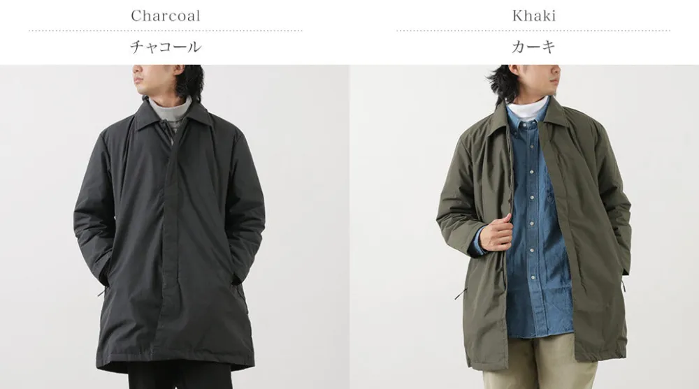 NANGA Coats^/ Down Soutien Collar Coat Fire-resistant