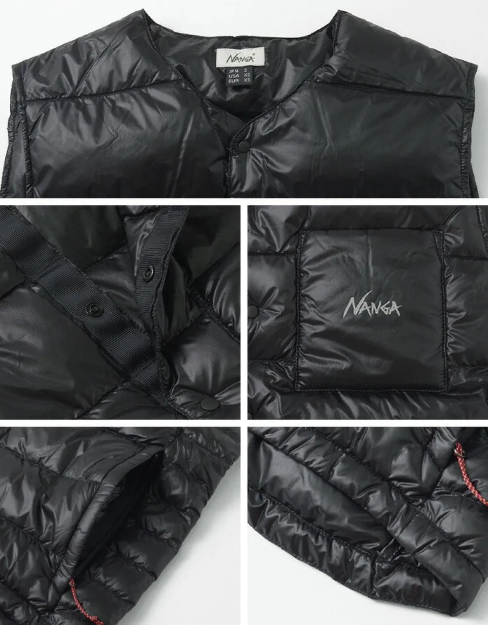 NANGA Down Wear^/ Down Vest / Inner Down