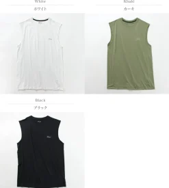 NANGA T-Shirts^/ Dry base layer no sleeve tee