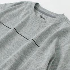 NANGA T-Shirts^/ Dry Mix Frame Logo Tee