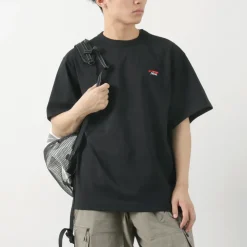 NANGA T-Shirts^/ Eco Hybrid Box Logo Embroidery T-Shirt