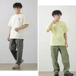 NANGA T-Shirts^/ Eco Hybrid Box Logo Embroidery T-Shirt