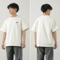 NANGA T-Shirts^/ Eco Hybrid Box Logo Embroidery T-Shirt