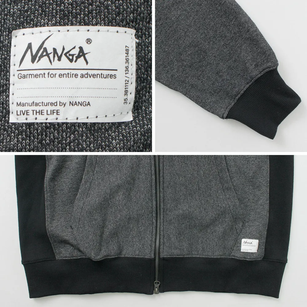 NANGA Sweatshirts^/ Eco Hybrid Full Zip Parka