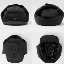 NANGA Hats^/ Fire-resistant Ripstop Down Earflap Cap