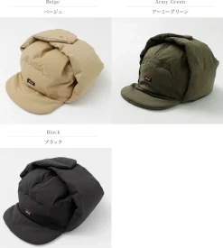 NANGA Hats^/ Fire-resistant Ripstop Down Earflap Cap