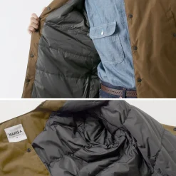NANGA Down Wear^/ HINOC Down Cardigan Jacket