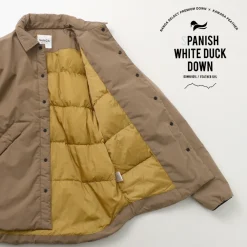 NANGA Down Wear^/ HINOC Hinoc Down Shirt Jacket