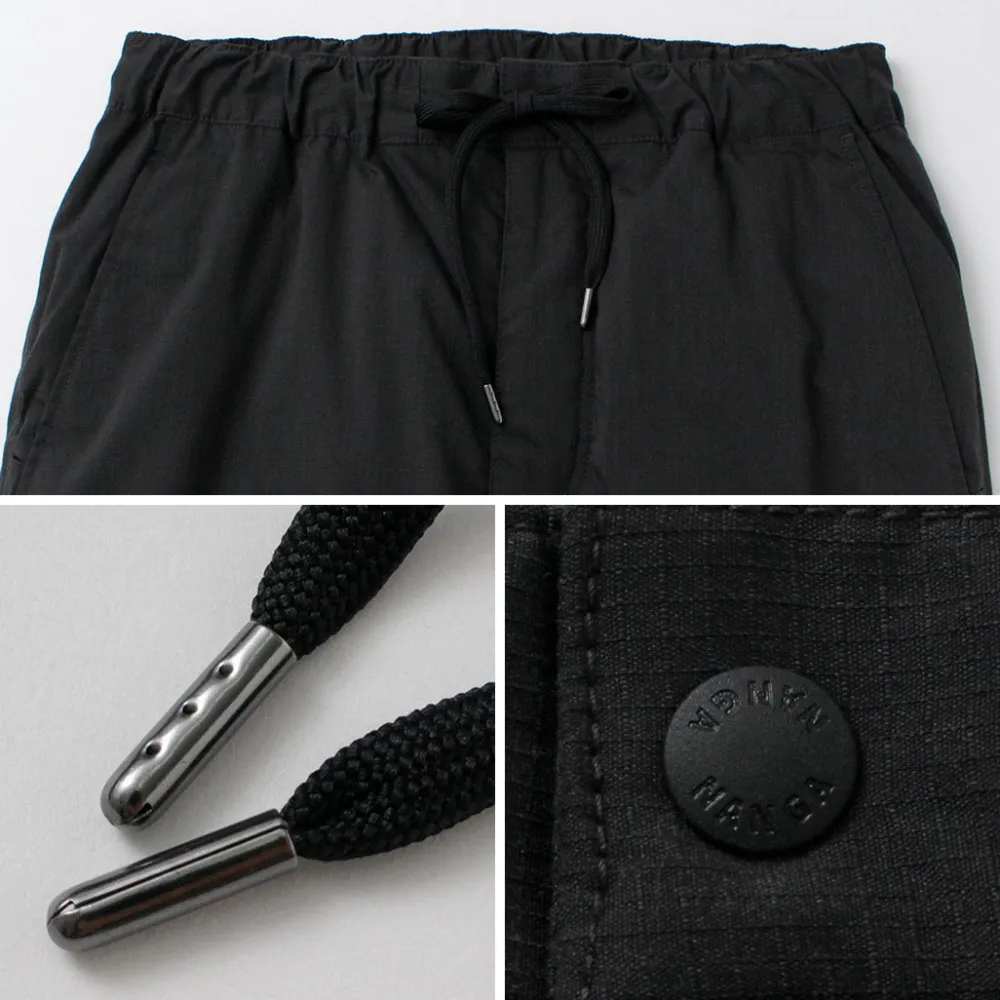 NANGA Work Pants & Chinos^/ HINOC Ripstop Down Pants black
