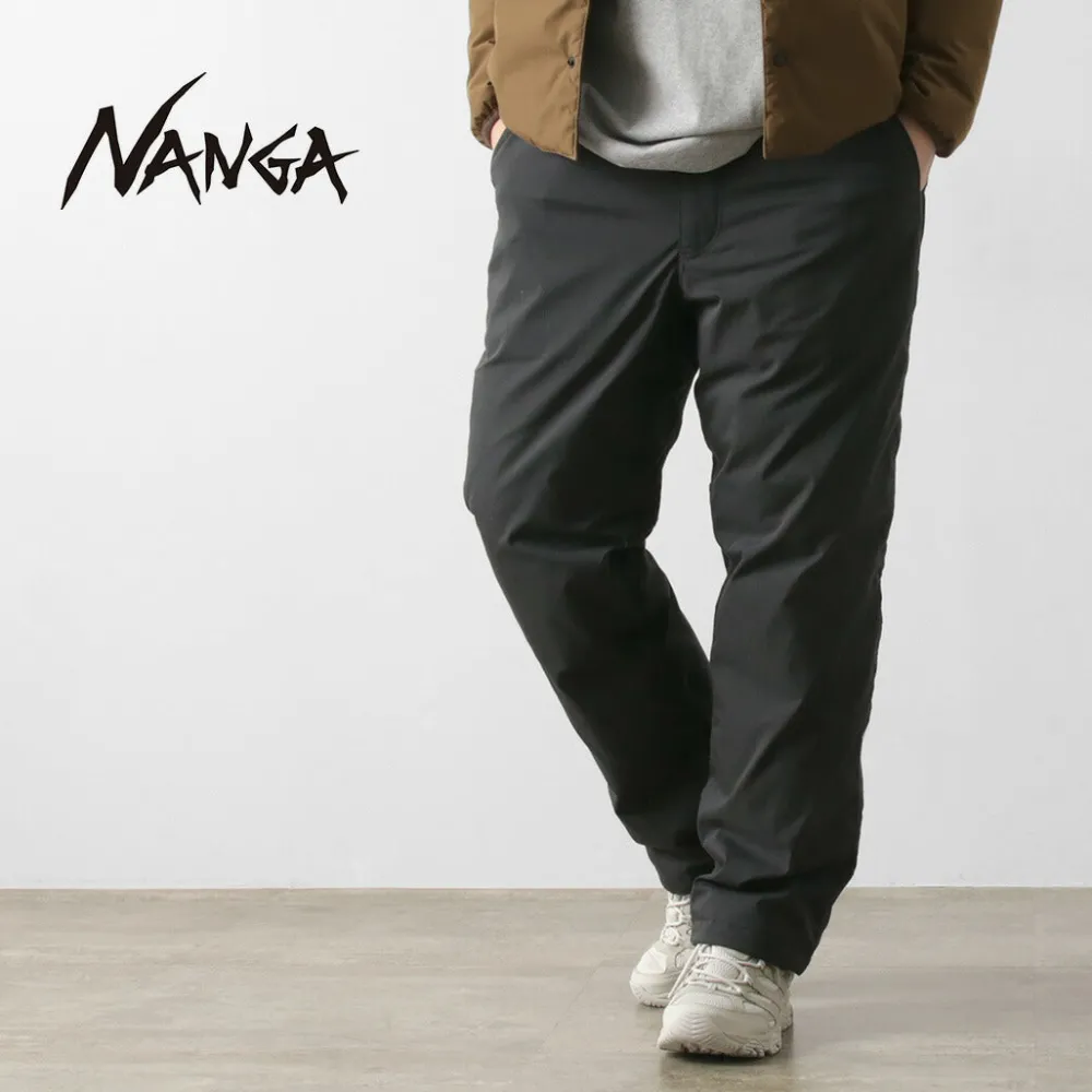 NANGA Work Pants & Chinos^/ HINOC Ripstop Down Pants black