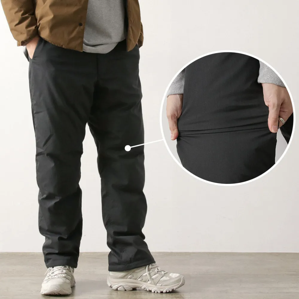 NANGA Work Pants & Chinos^/ HINOC Ripstop Down Pants black