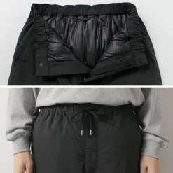 NANGA Work Pants & Chinos^/ HINOC Ripstop Down Pants black