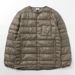 NANGA Down Wear^/ Inner Down Cardigan Detachable Sleeve
