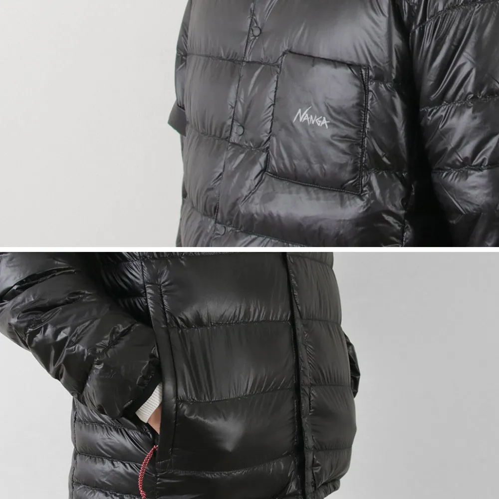 NANGA Down Wear^/ Inner Down Cardigan Detachable Sleeve