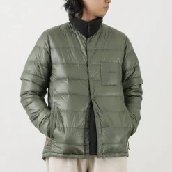 NANGA Down Wear^/ Inner Down Cardigan Detachable Sleeve