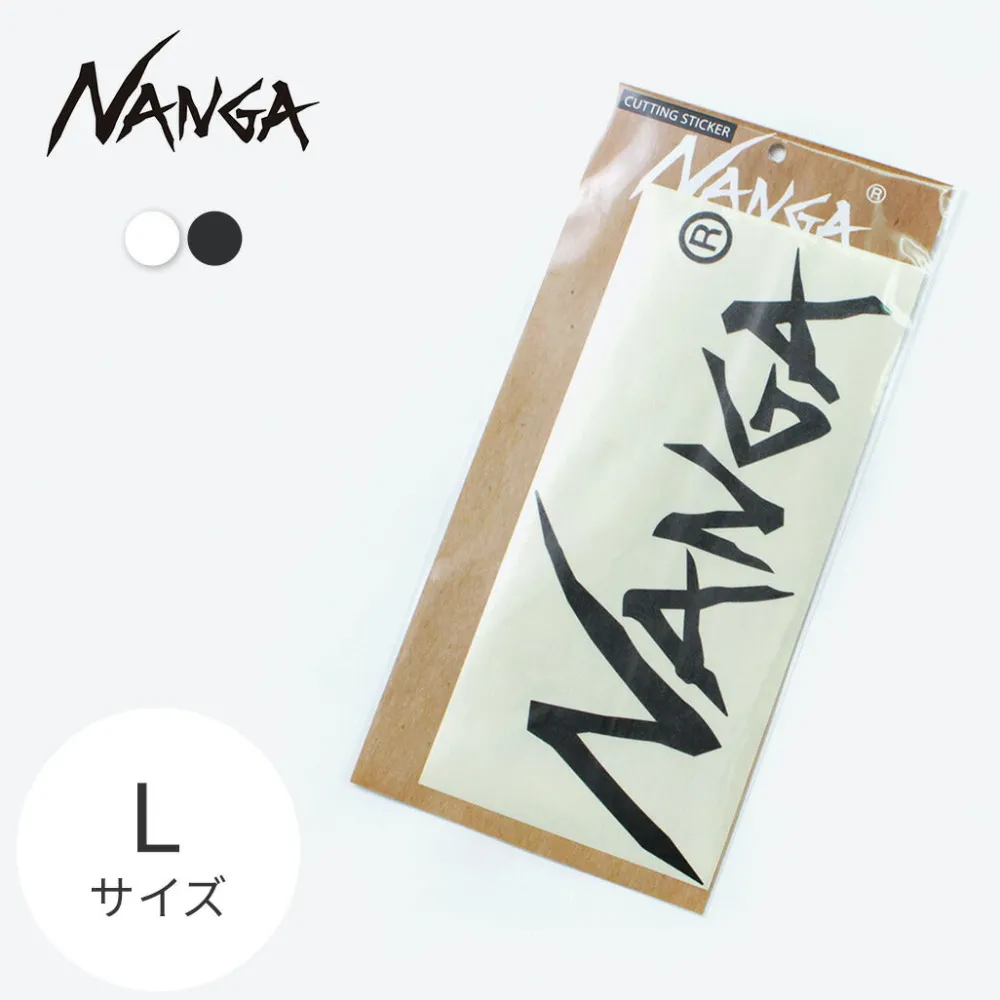NANGA Other Goods^/ Logo cutting sticker (L)