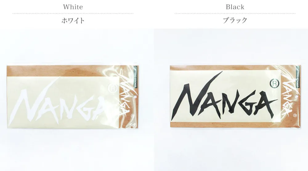 NANGA Other Goods^/ Logo cutting sticker (L)