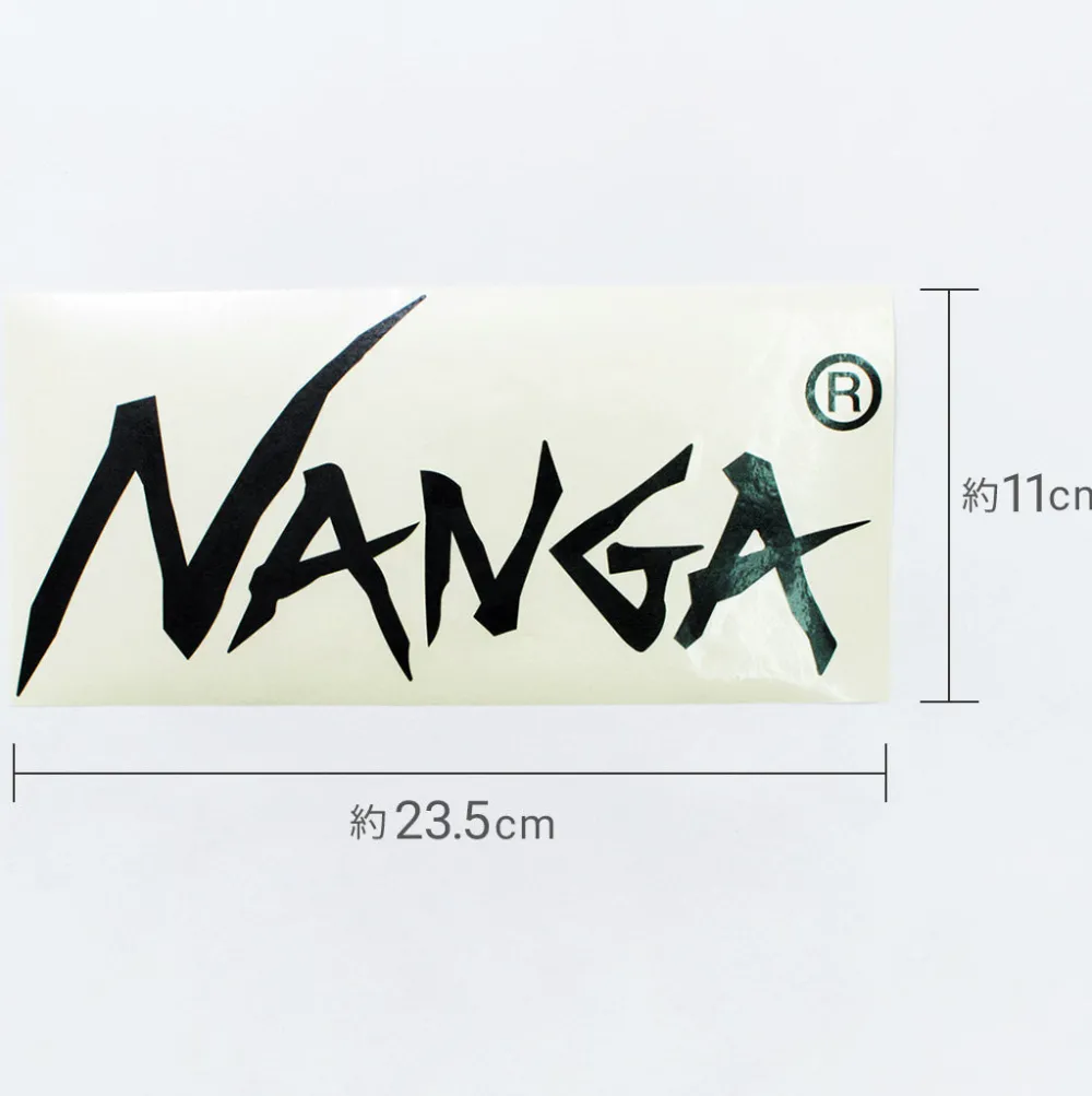 NANGA Other Goods^/ Logo cutting sticker (L)