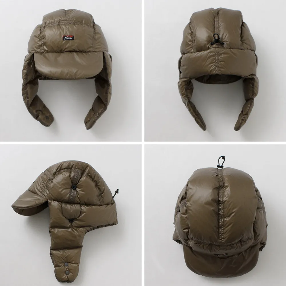 NANGA Hats^/ Mountain Lodge Down Ear Flap Cap