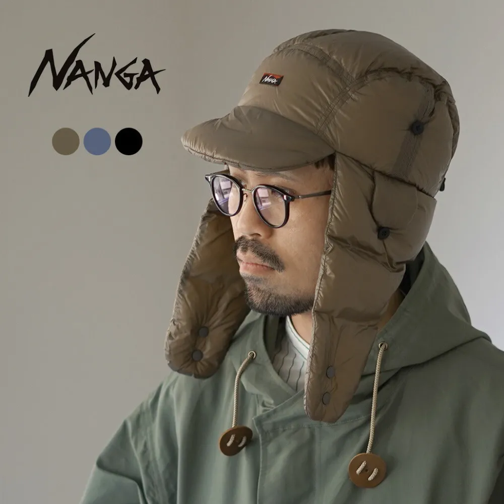 NANGA Hats^/ Mountain Lodge Down Ear Flap Cap