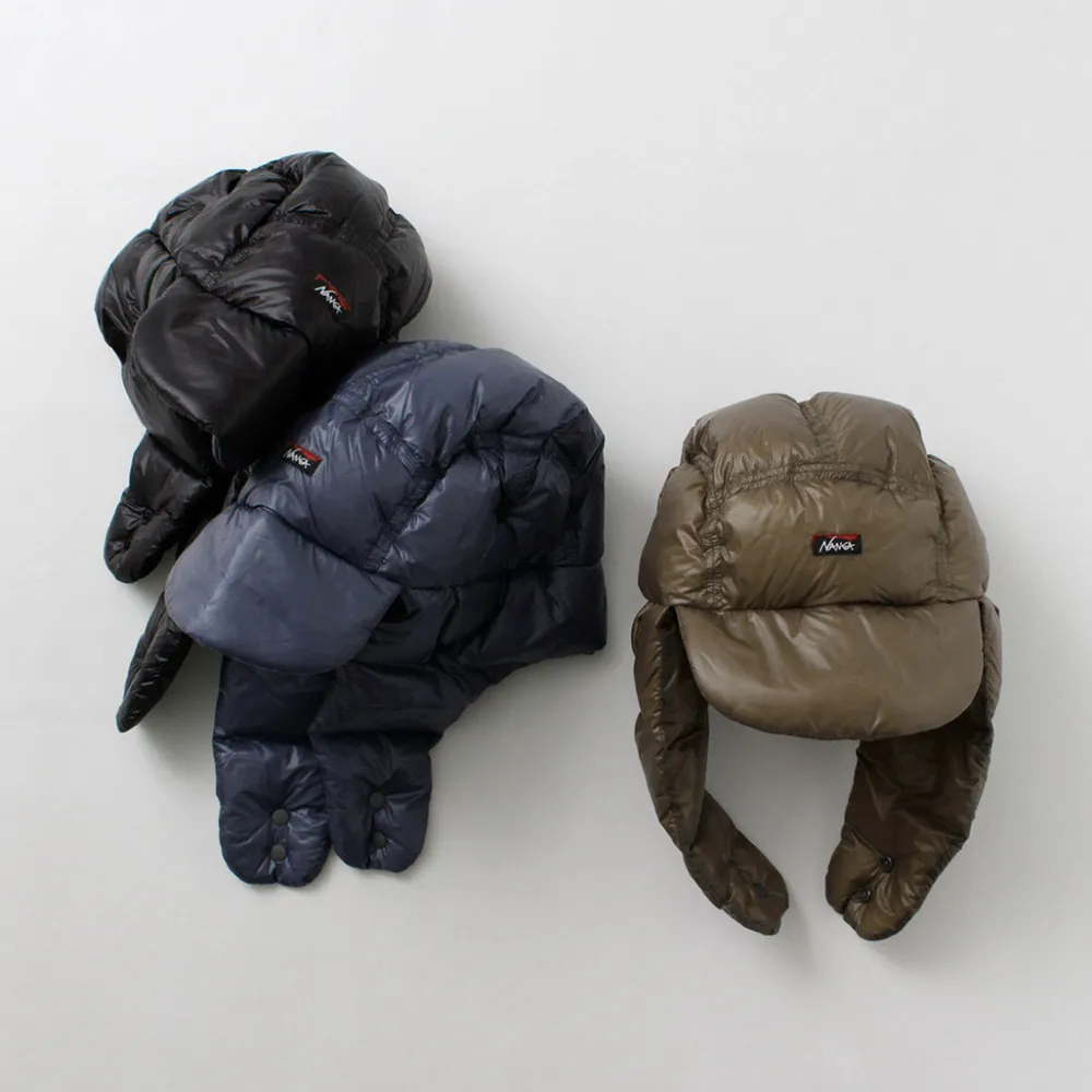 NANGA Hats^/ Mountain Lodge Down Ear Flap Cap