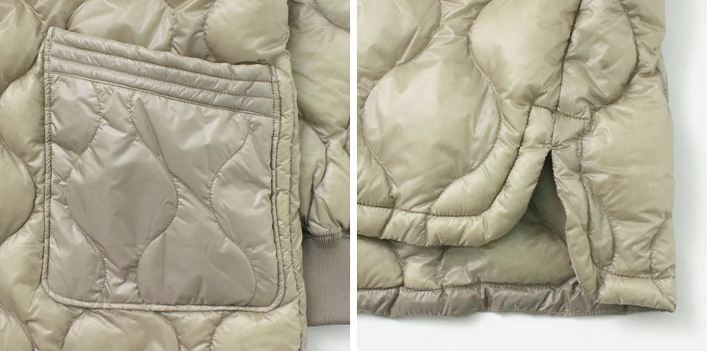NANGA Coats^/ Onion quilt down half coat