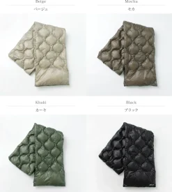NANGA Scarfs^/ Onion quilt down scarf