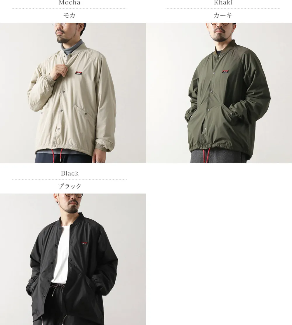 NANGA Jackets^/ Ribbed Collar Coach Jacket
