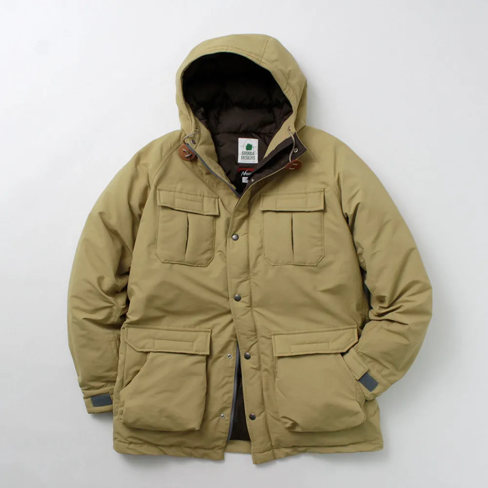 NANGA Down Wear^/ SIERRA DESIGNS Cordura 60/40 770FP Down Mountain Parka