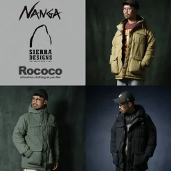 NANGA Down Wear^/ SIERRA DESIGNS Cordura 60/40 770FP Down Mountain Parka