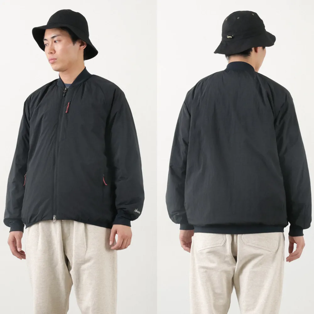 NANGA Jackets^/ Soft Down Varsity Blouson black