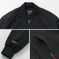 NANGA Jackets^/ Soft Down Varsity Blouson black