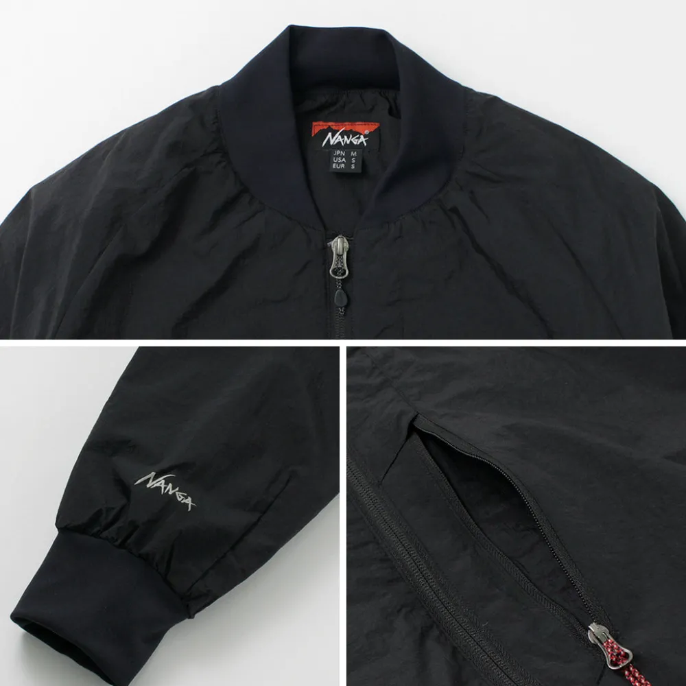 NANGA Jackets^/ Soft Down Varsity Blouson black