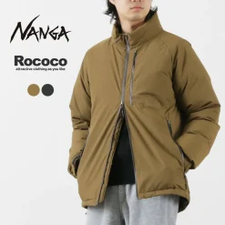 NANGA Down Wear^/ Stand Down Jacket Fire-resistant