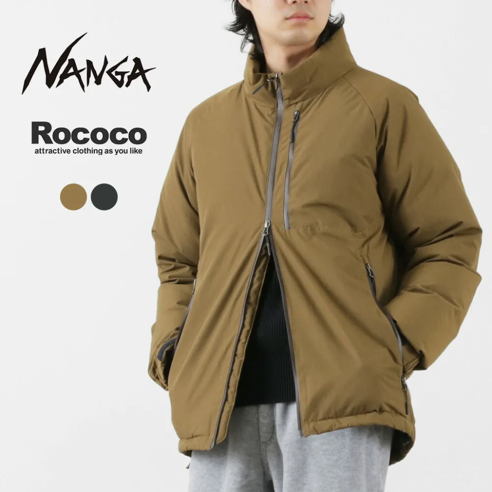 NANGA Down Wear^/ Stand Down Jacket Fire-resistant