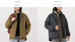 NANGA Down Wear^/ Stand Down Jacket Fire-resistant