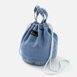 NAPRON Tote Bags^/ 8oz Bleached Denim Patient Bag Small 5L lightblue