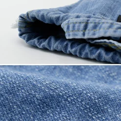 NAPRON Tote Bags^/ 8oz Bleached Denim Patient Bag Small 5L lightblue