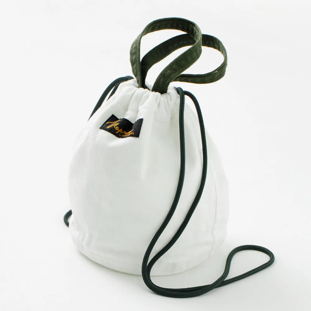 NAPRON Tote Bags^/ 8oz Denim Patient Bag Small 5L white