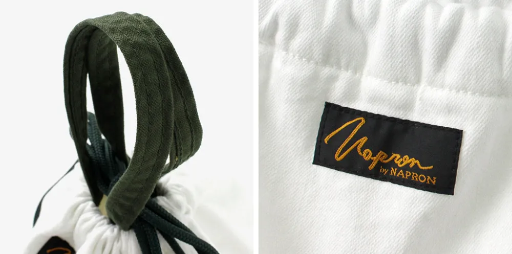 NAPRON Tote Bags^/ 8oz Denim Patient Bag Small 5L white